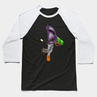 Angel inside Eva 01  - Evangelion - Baseball T-Shirt